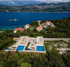 2 x 3 Bedroom Villas with Sea Views and Pools on Korcula Island, Sleeps 6-7